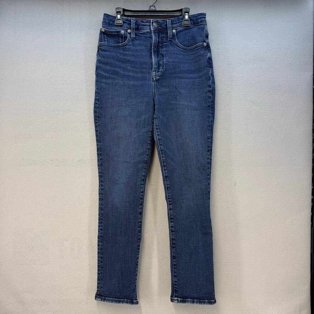 Madewell Jeans Women's 26 (2) Dark Blue The Perfect Vintage Jean EUC - Picture 1 of 15